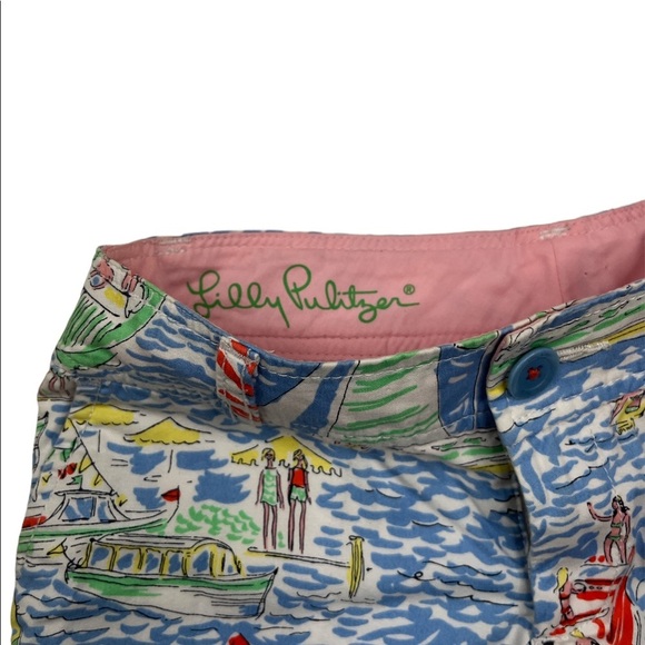 Lilly Pulitzer Callahan Short Get Nauti Size 00 - Picture 3 of 4